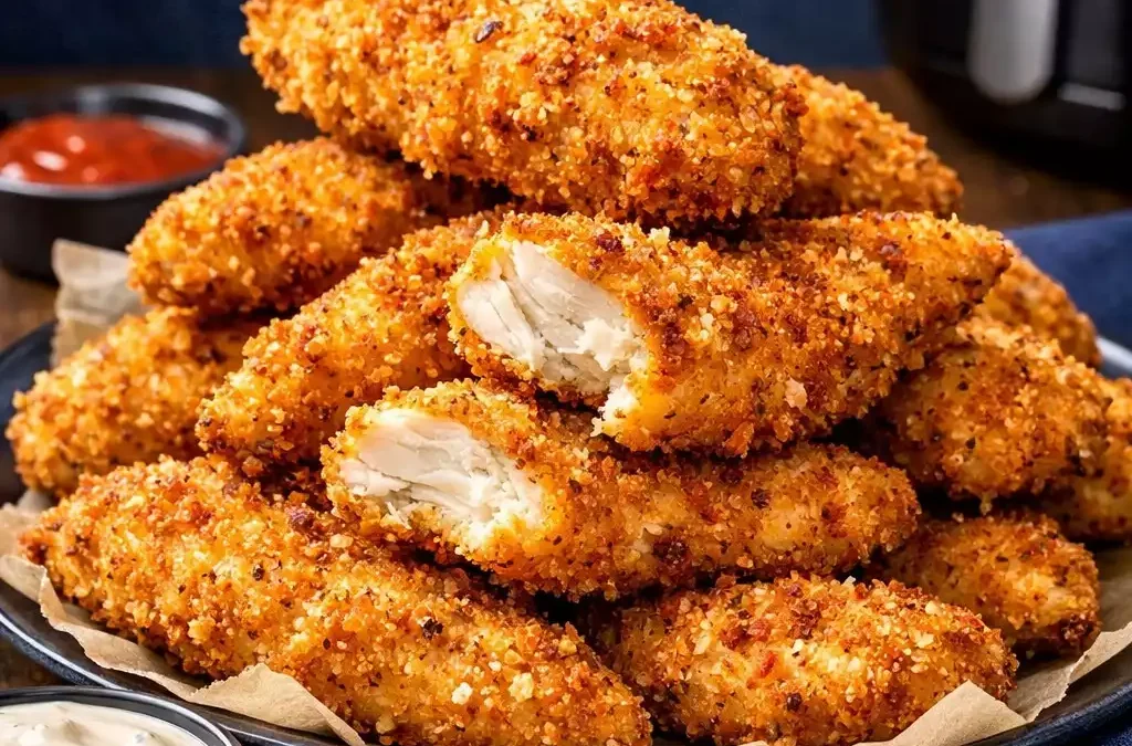 Air Fryer Chicken Tenders — Crispy Outside, Juicy Inside, No Deep Fryer