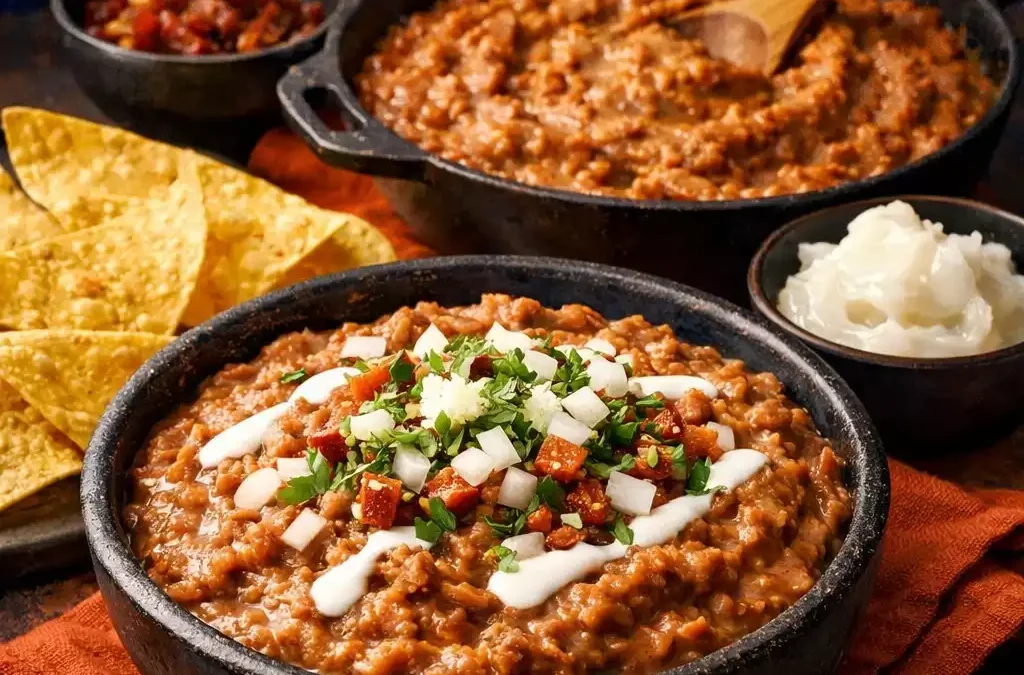 Refried Beans — Creamy, Smoky, Lard Is Not the Enemy