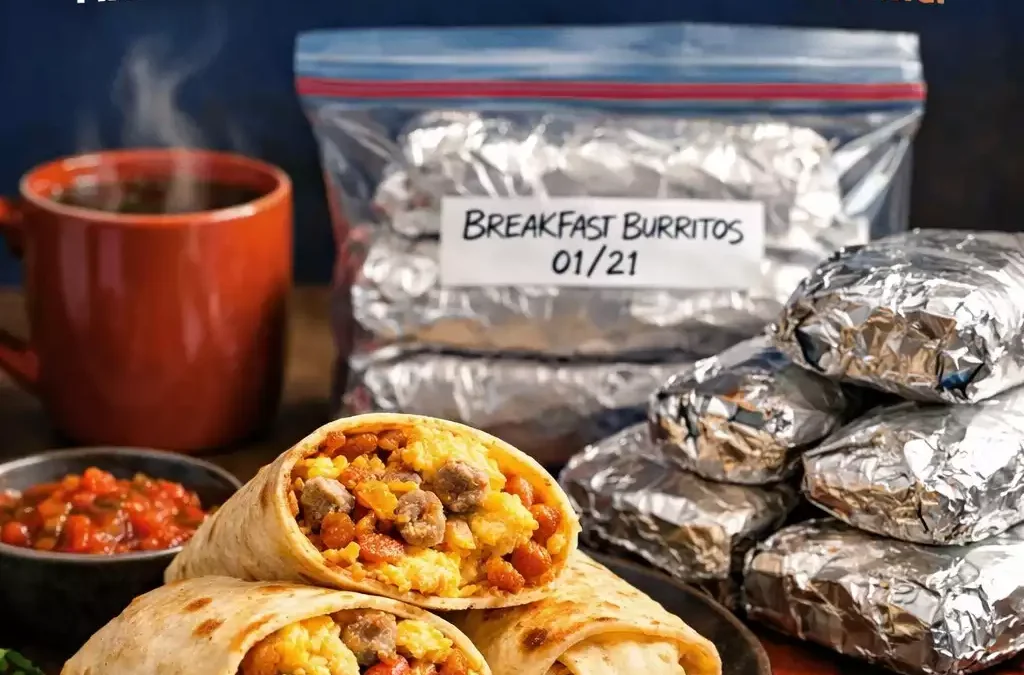 Breakfast Burritos — Make a Batch, Freeze Them, Win Every Morning