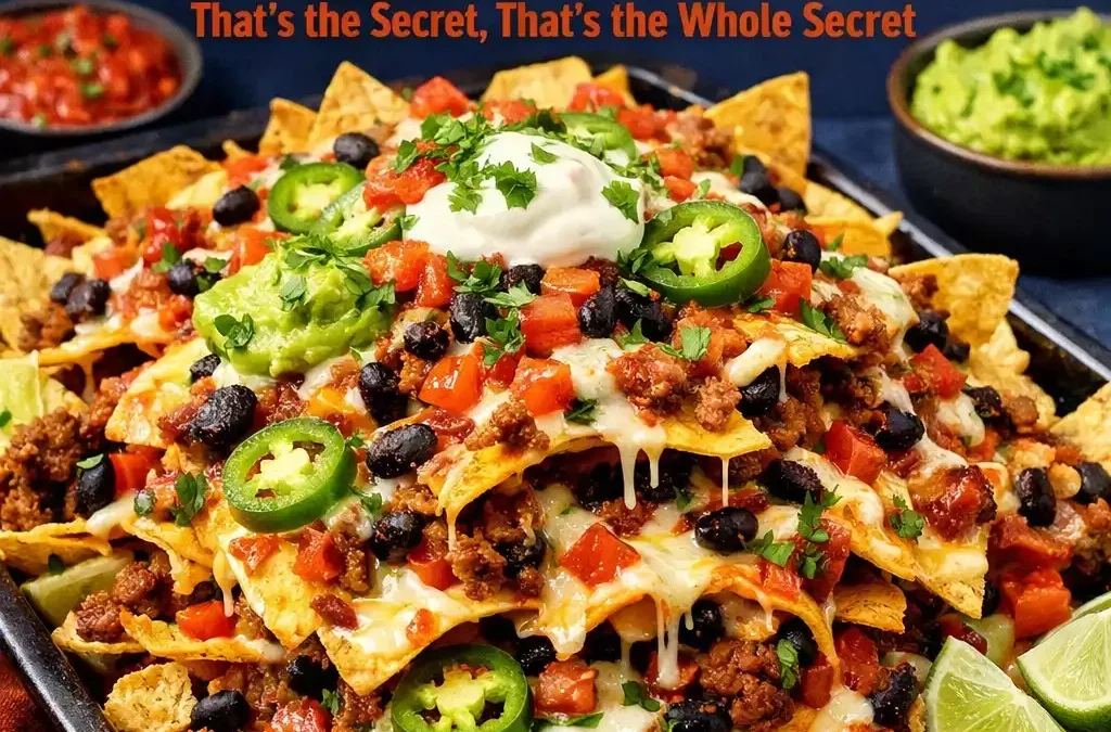 Loaded Nachos — Layer the Cheese, That’s the Secret, That’s the Whole Secret