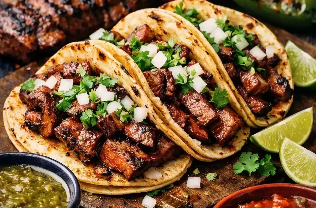 Carne Asada Tacos — Charred Steak, Corn Tortillas, Everything I Love