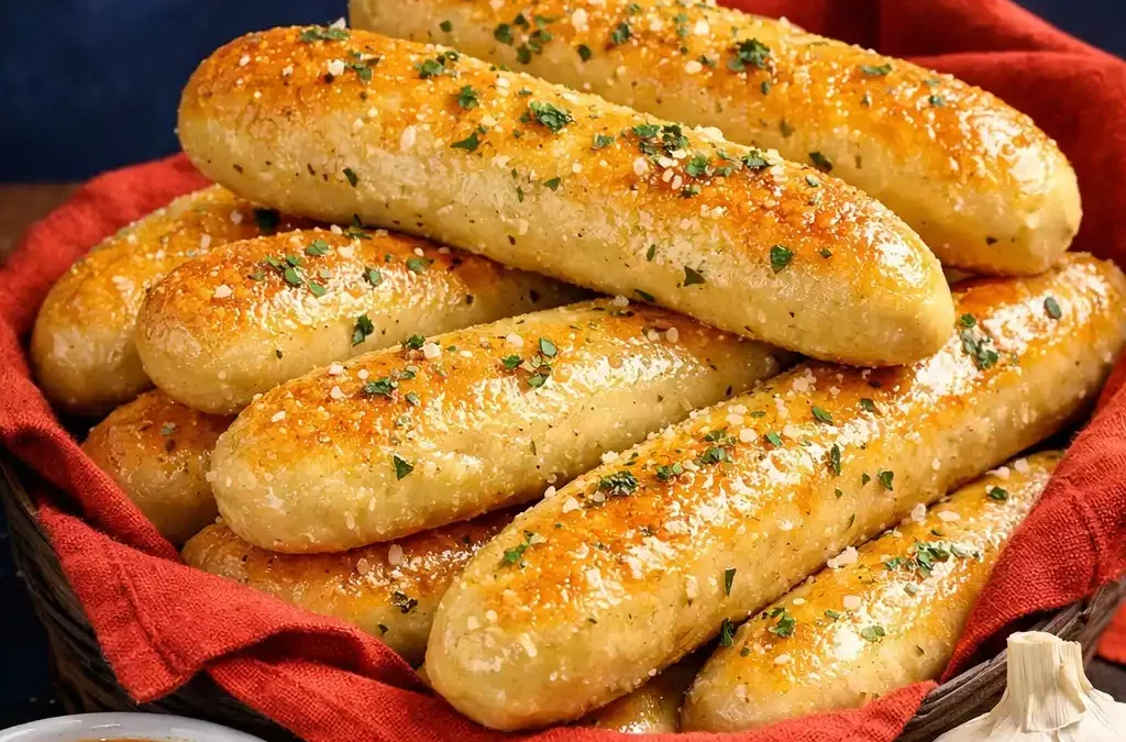 Olive Garden Breadsticks — Soft, Buttery, Garlicky, and Unlimited