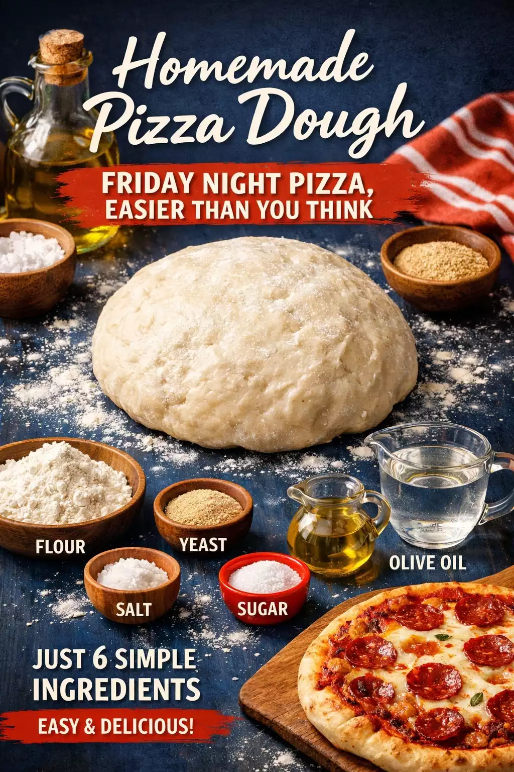 Homemade Pizza Dough — Friday Night Pizza, Easier Than You Think