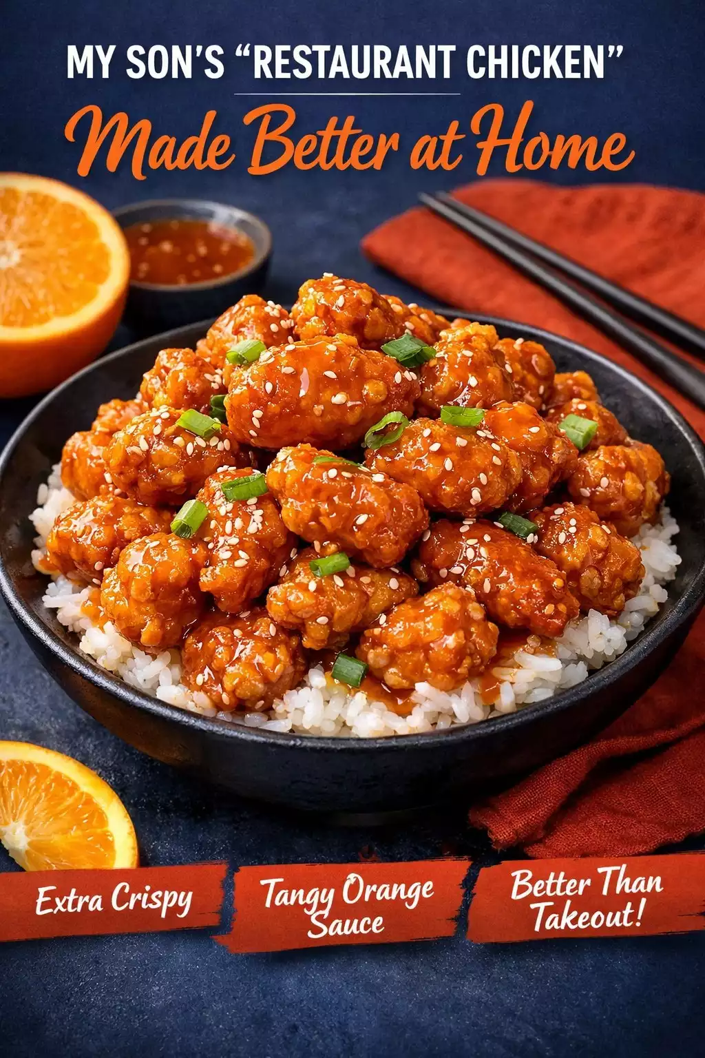 Orange Chicken — My Son’s ‘Restaurant Chicken,’ Made Better at Home