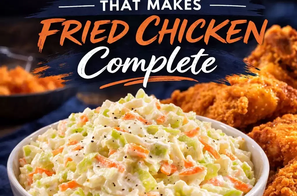 KFC Coleslaw — Sweet, Creamy, and the Side That Makes Fried Chicken Complete