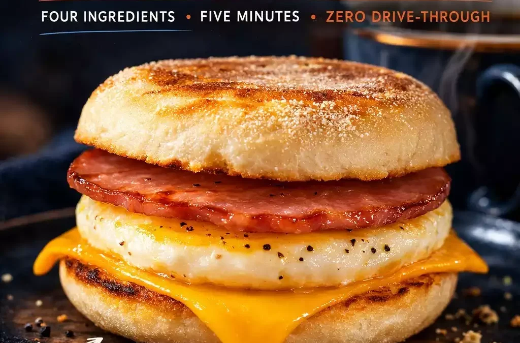 Egg McMuffin — Four Ingredients, Five Minutes, Zero Drive-Through