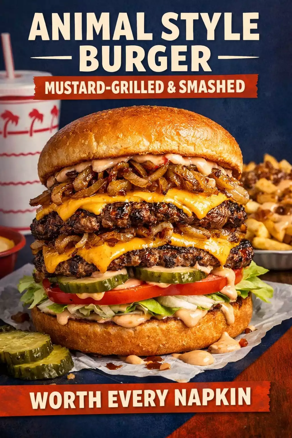 In-N-Out Animal Style Burger — Mustard-Grilled, Smashed, and Worth Every Napkin