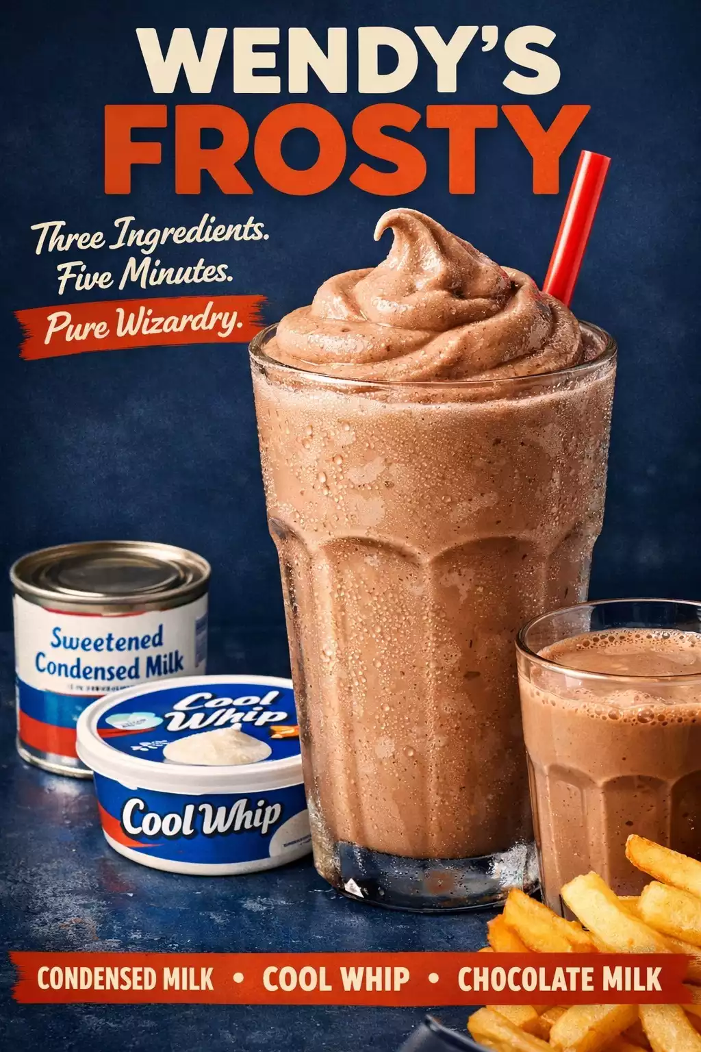 Wendy’s Frosty — Three Ingredients, Five Minutes, Pure Wizardry