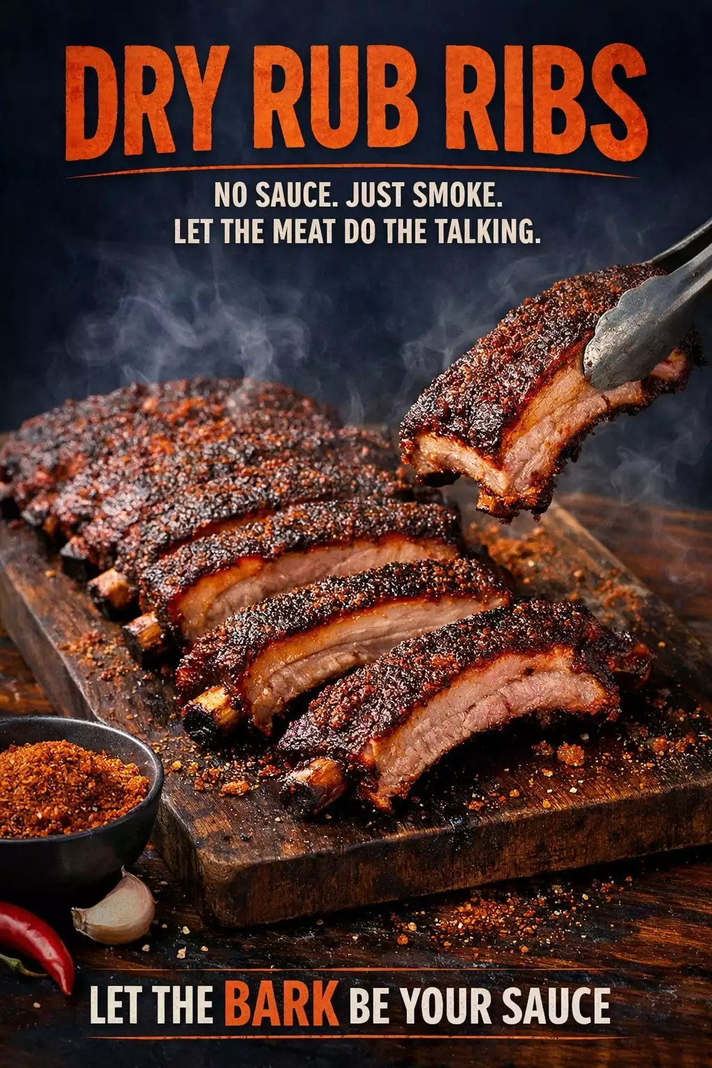 Dry Rub Ribs — No Sauce, Just Smoke, Let the Meat Do the Talking