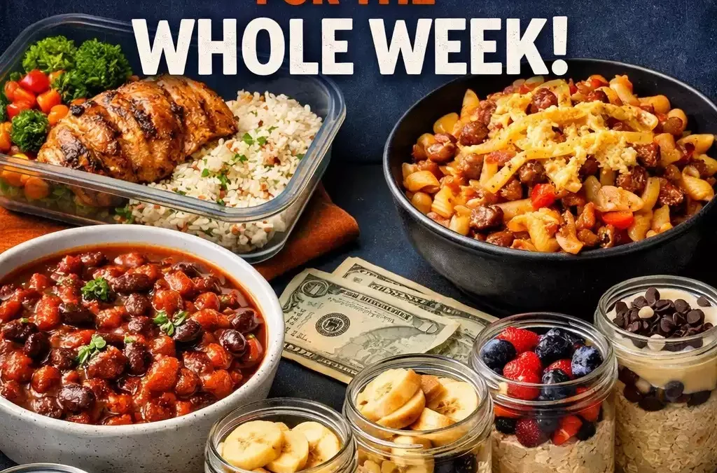 $20 Meal Prep for the Whole Week