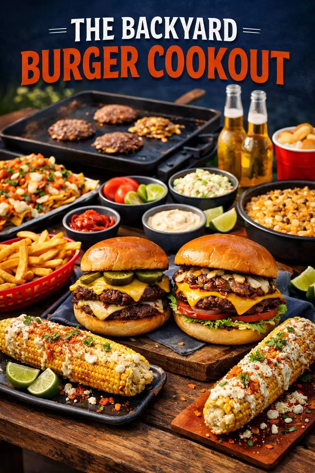 The Backyard Burger Cookout