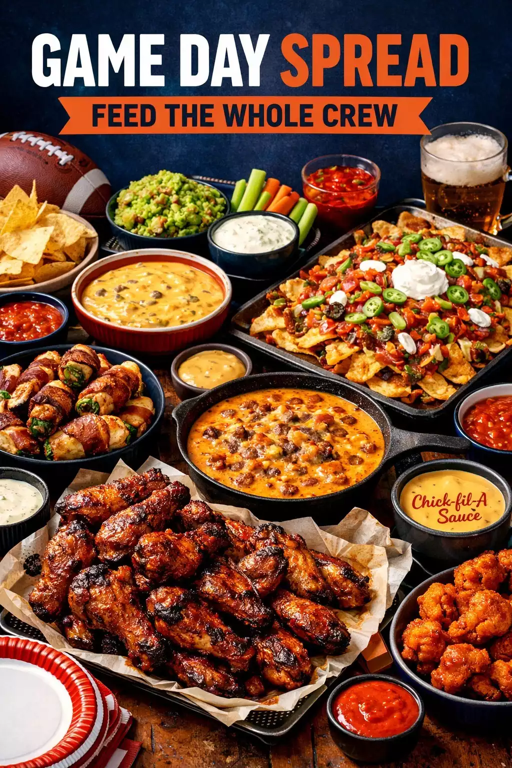 Game Day Spread — Feed the Whole Crew
