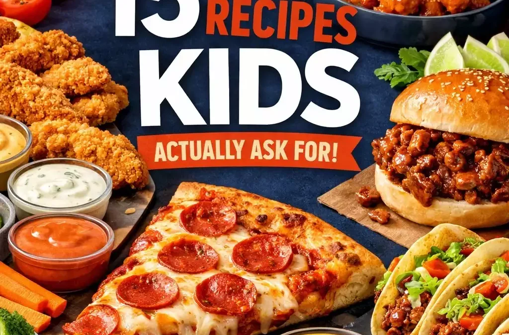 15 Recipes Kids Actually Ask For
