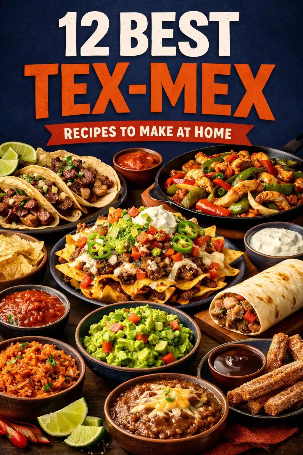 12 Best Tex-Mex Recipes to Make at Home