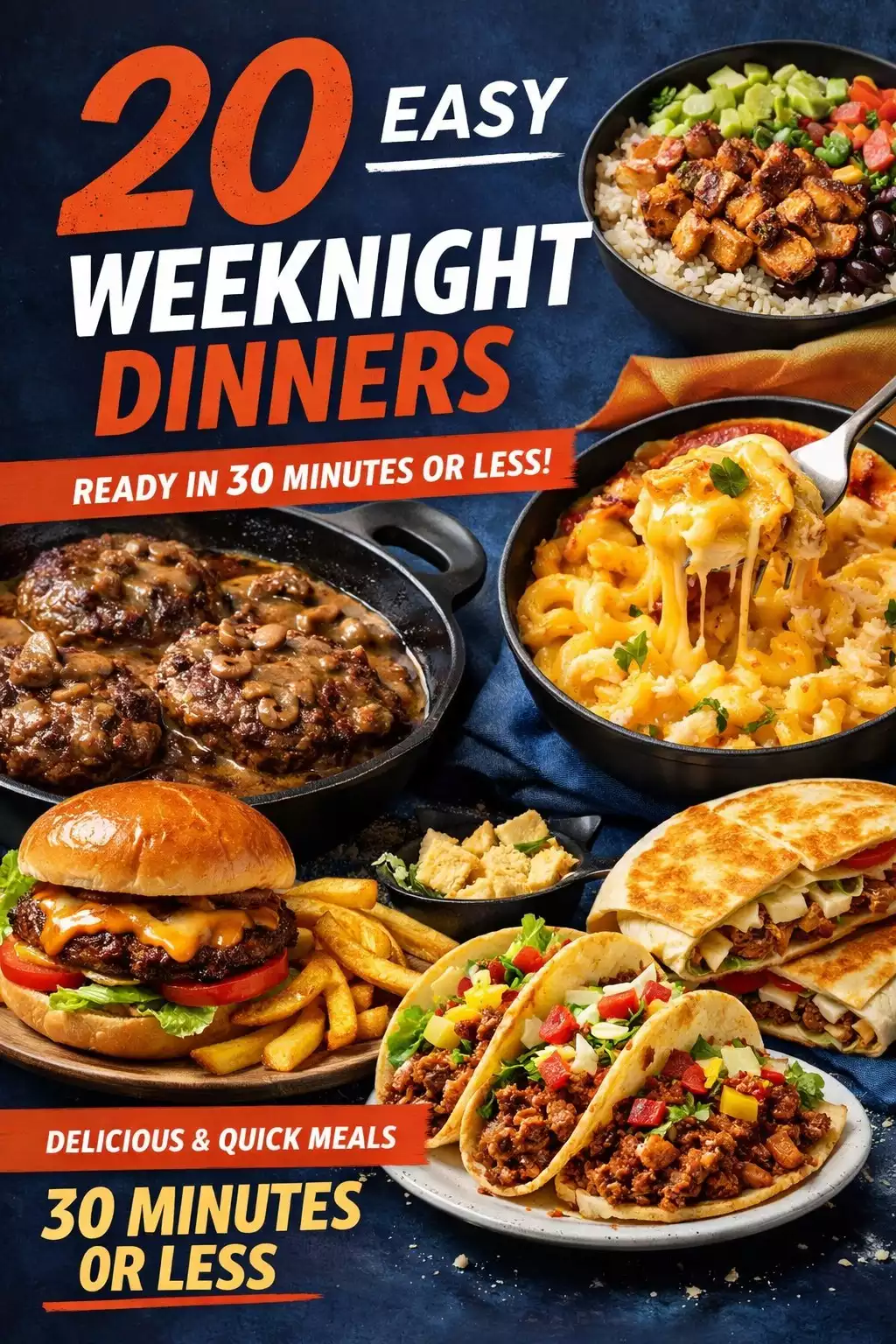 20 Easy Weeknight Dinners That Take 30 Minutes or Less