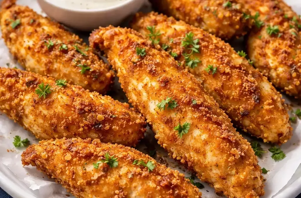 Air Fryer Chicken Tenders — Crispy Outside, Juicy Inside, No Deep Fryer