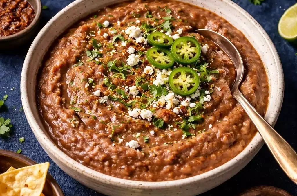 Refried Beans — Creamy, Smoky, Lard Is Not the Enemy