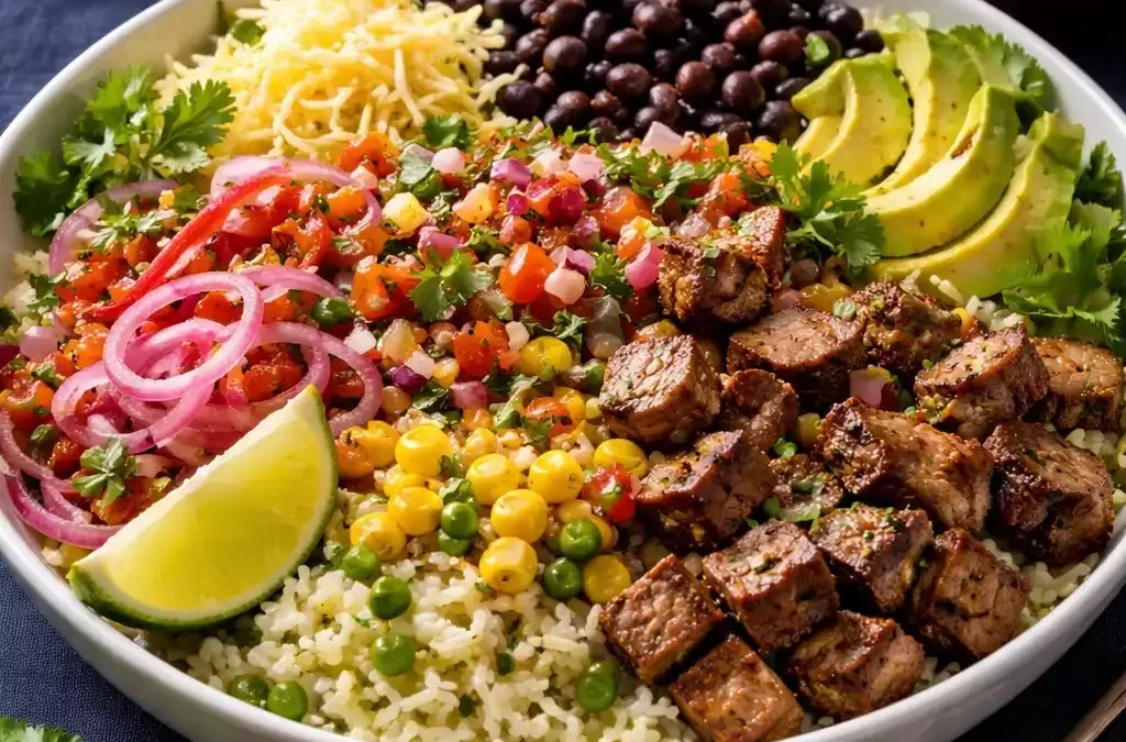 Beef Burrito Bowl — Same Flavors as a Burrito, Less Structural Engineering