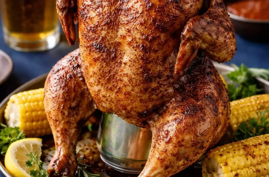 Beer Can Chicken — Ridiculous Looking, Insanely Juicy, Worth the Stares