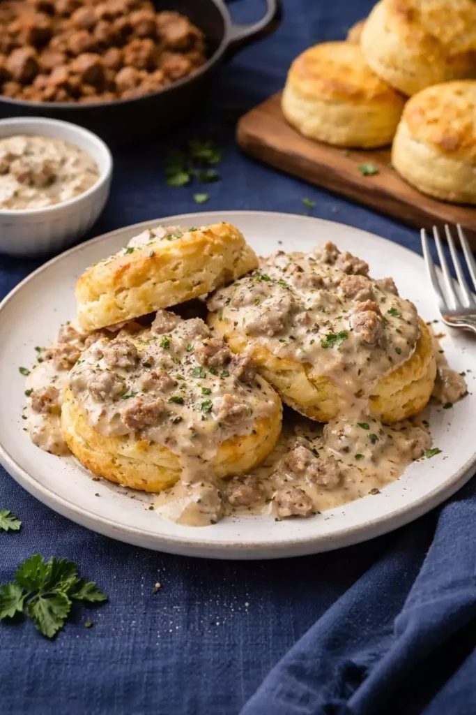 Biscuits and Gravy — The Breakfast That Runs on Sausage and Zero Regrets