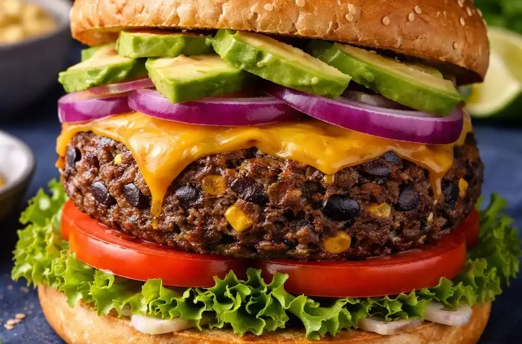 Black Bean Burger — Dense, Smoky, and It Actually Holds Together