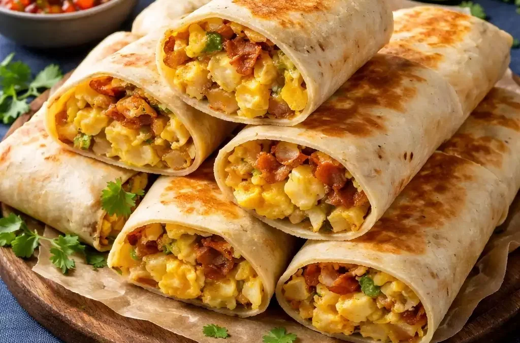 Breakfast Burritos — Make a Batch, Freeze Them, Win Every Morning