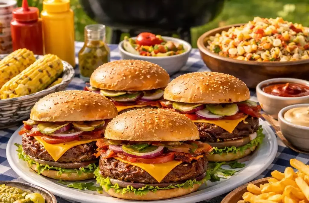 The Backyard Burger Cookout