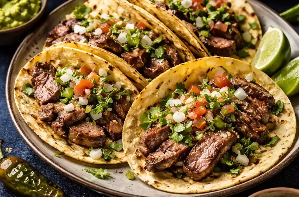 Carne Asada Tacos — Charred Steak, Corn Tortillas, Everything I Love