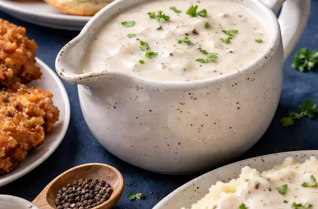 Country Gravy — Five Minutes, Five Ingredients, Goes on Everything