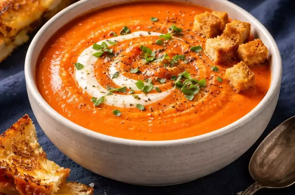 Creamy Tomato Soup — The Other Half of the Greatest Duo in Comfort Food