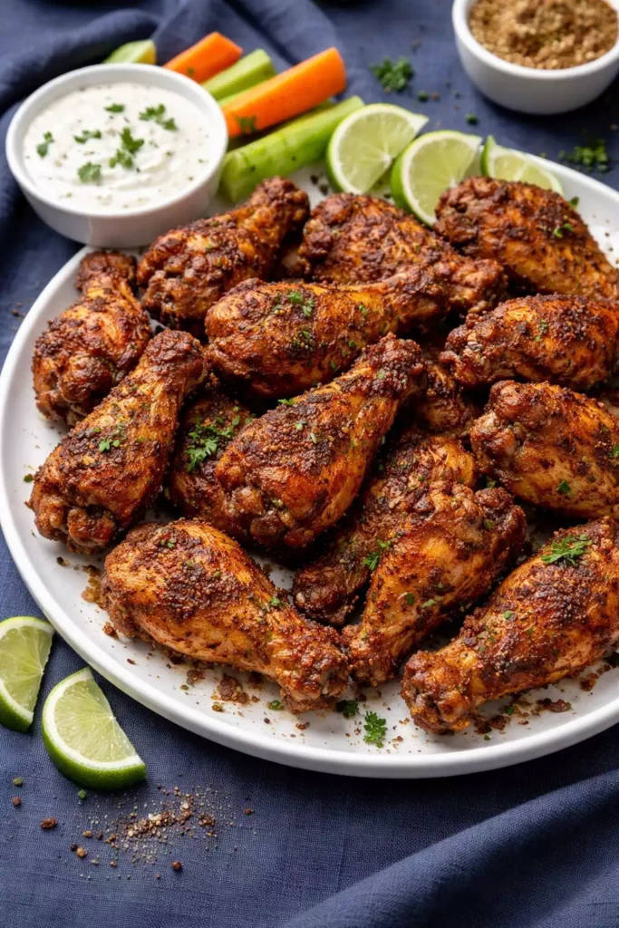 Dry Rub Chicken Wings — All Flavor in the Rub, Zero Sticky Fingers