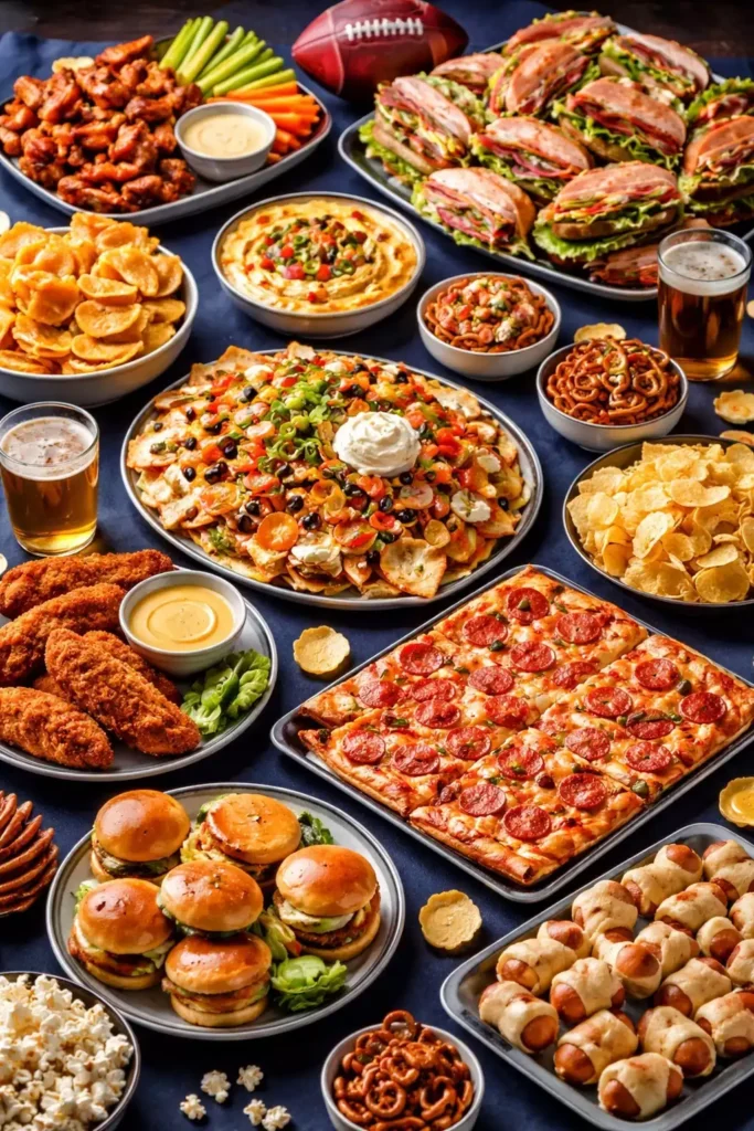 Game Day Spread  Feed the Whole Crew