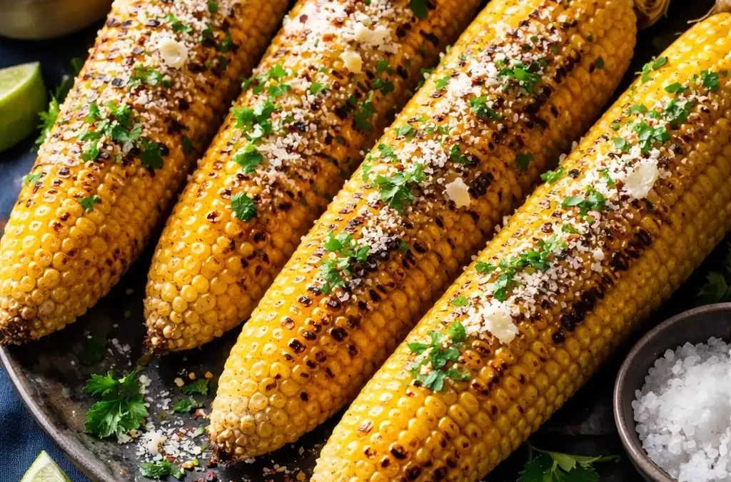 Grilled Corn on the Cob — Charred, Buttered, Easiest Side on the Grill