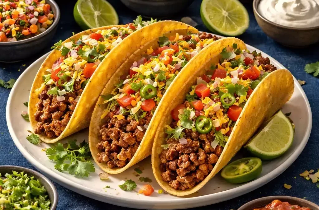 Ground Beef Tacos — Taco Tuesday, Build Your Own, Zero Complaints