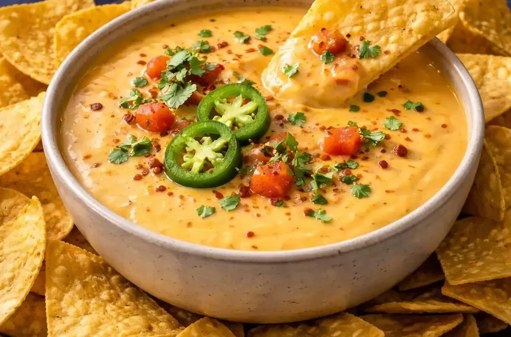 Queso Dip — Smooth, Spicy, the Bowl That’s Always Empty