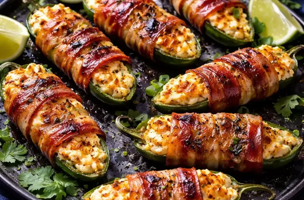Jalapeño Poppers — Cream Cheese, Bacon, Grill, Gone in Five Minutes