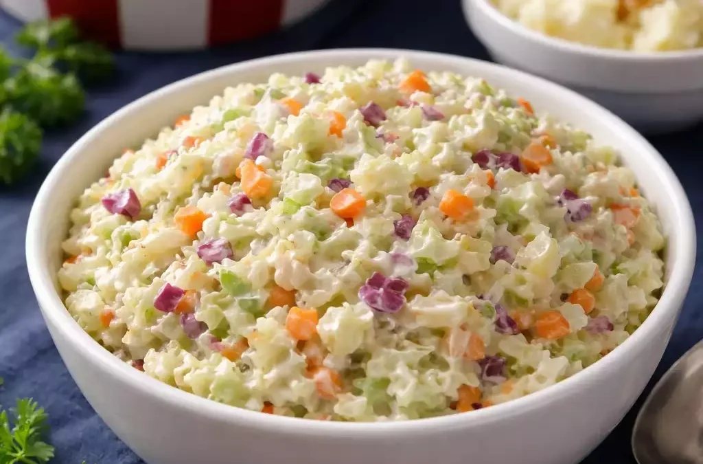KFC Coleslaw — Sweet, Creamy, and the Side That Makes Fried Chicken Complete