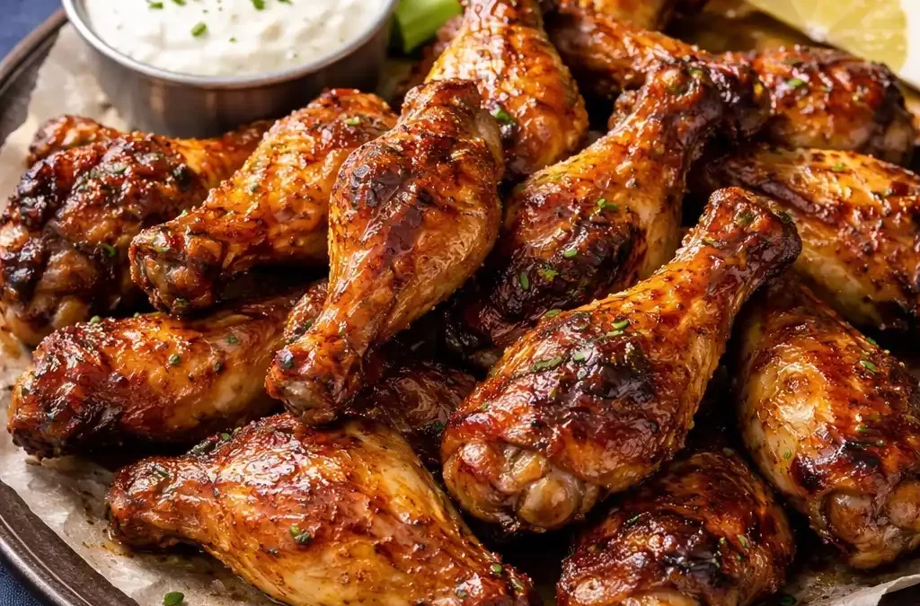 Smoked Wings — Low Smoke, Then High Heat for Crispy Skin